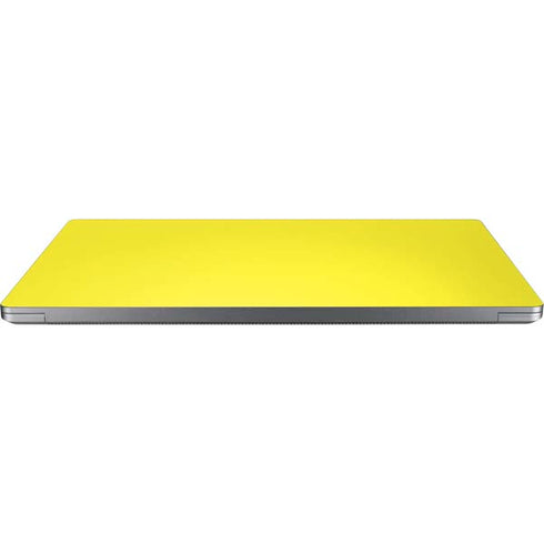 Yellow Solid Universal Laptop 12in (9.8 x 6.8in) Skin